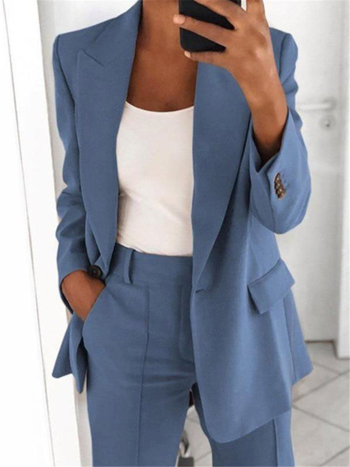 Polo Collar Cardigan Jacket
